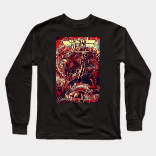 Bite The Godzilla Retro Long Sleeve T-Shirt